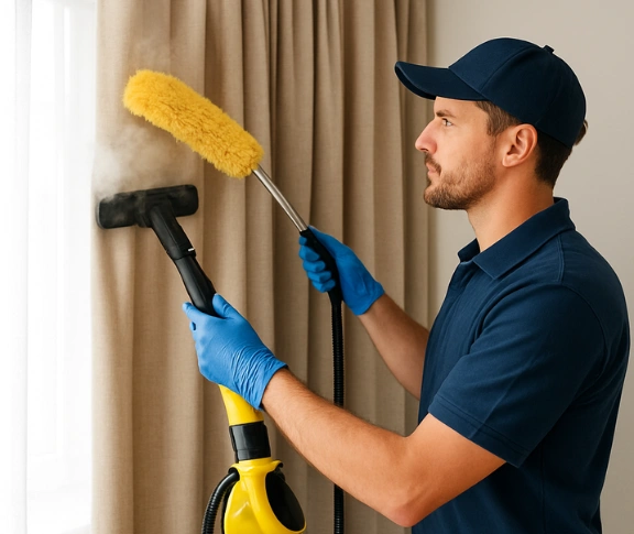 Trusted drapes cleaning technician Matty Curtain Cleaning cardigan-vic QLD